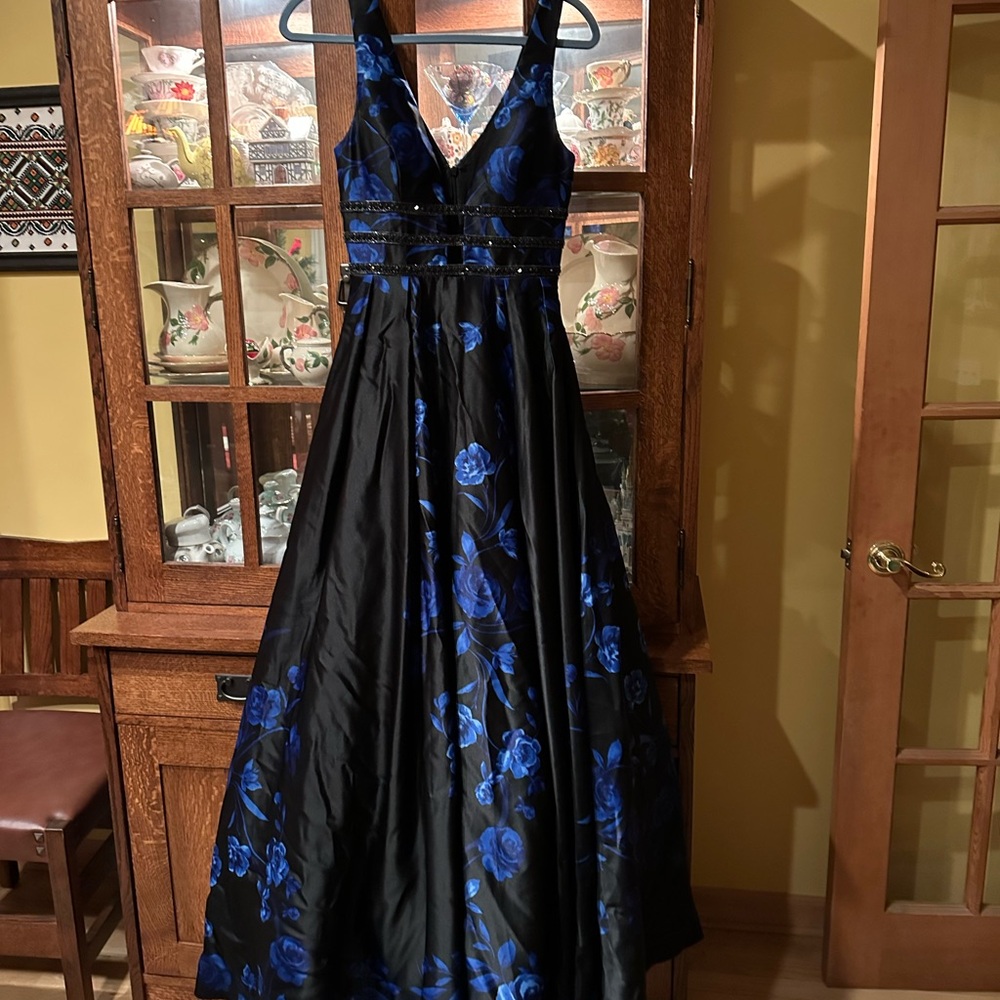 Gorgeous gown.  Size 1.  Worn once.  Looks stunning on.